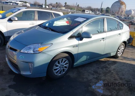 2013 Toyota Prius Plug-In из США, поврежденный, VIN JTDKN3DP4D3043036